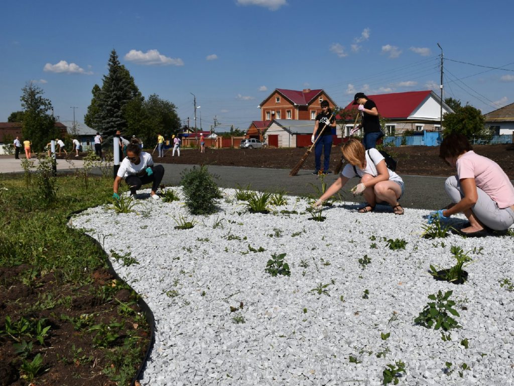 В ДЮРТЮЛИНСКОМ  РАЙОНЕ ПРОШЕЛ ДЕНЬ ЧИСТОТЫ